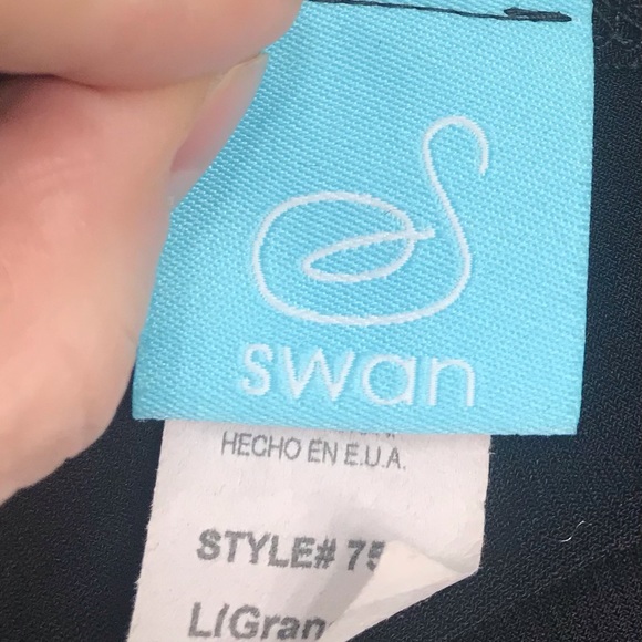 Swan jersey type knee length dress - Picture 4 of 5